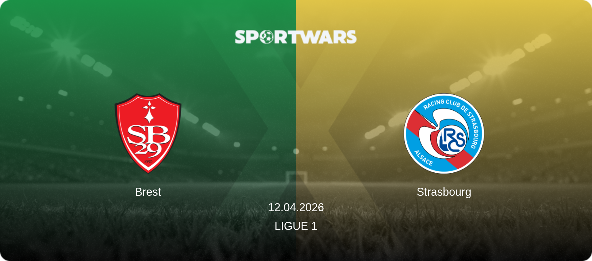 Brest — Strasbourg, 12.04.2026 — Ligue 1 (match preview)
