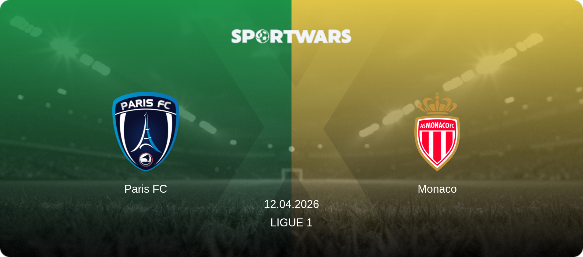 Paris FC — Monaco, 12.04.2026 — Ligue 1 (match preview)