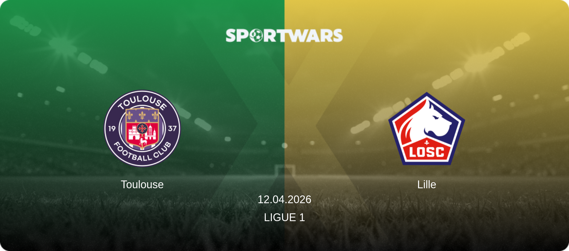 Toulouse — Lille, 12.04.2026 — Ligue 1 (match preview)