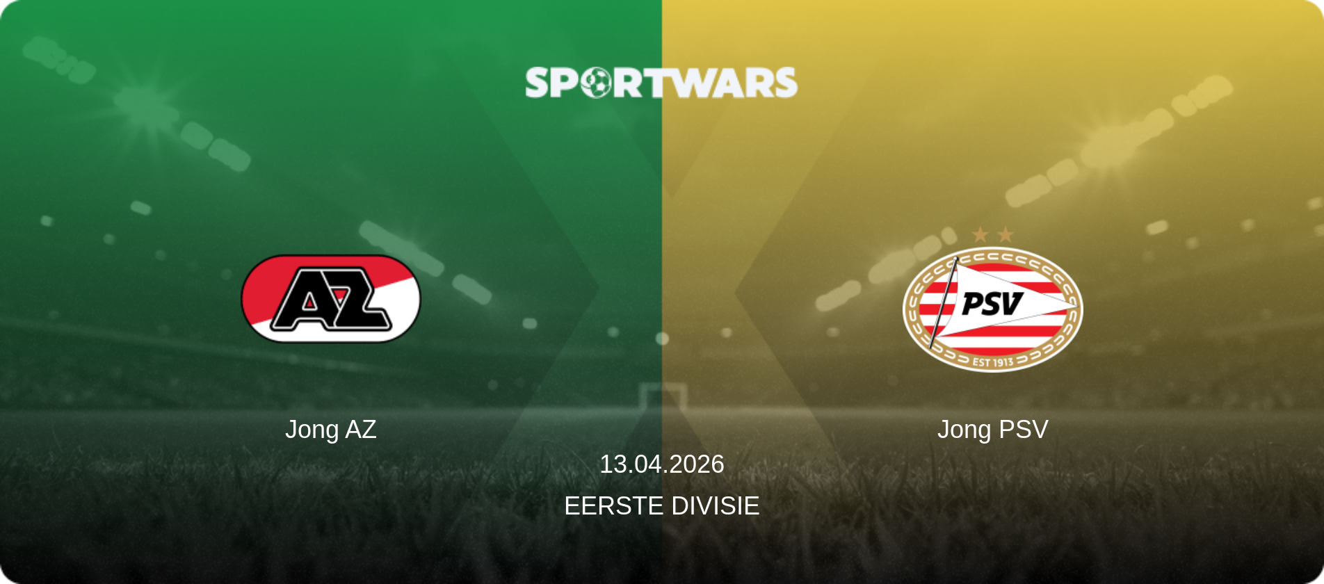 Jong AZ — Jong PSV, 13.04.2026 — Eerste Divisie (match preview)