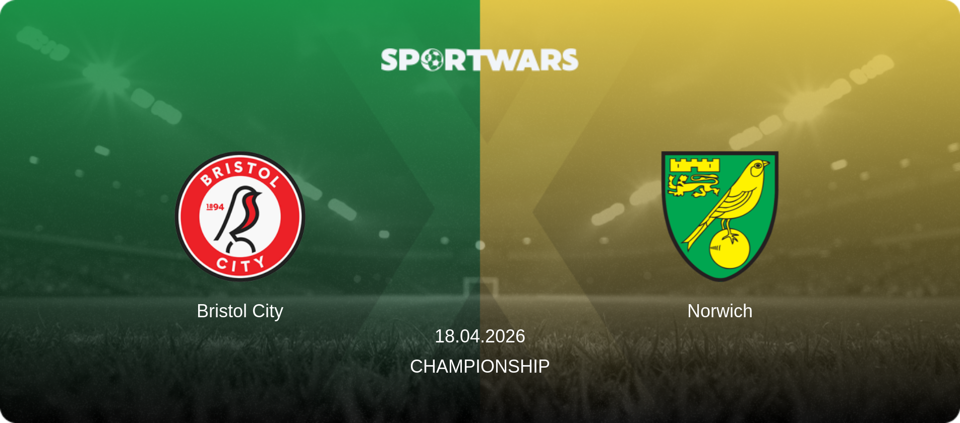 Bristol City — Norwich, 18.04.2026 — Championship (match preview)