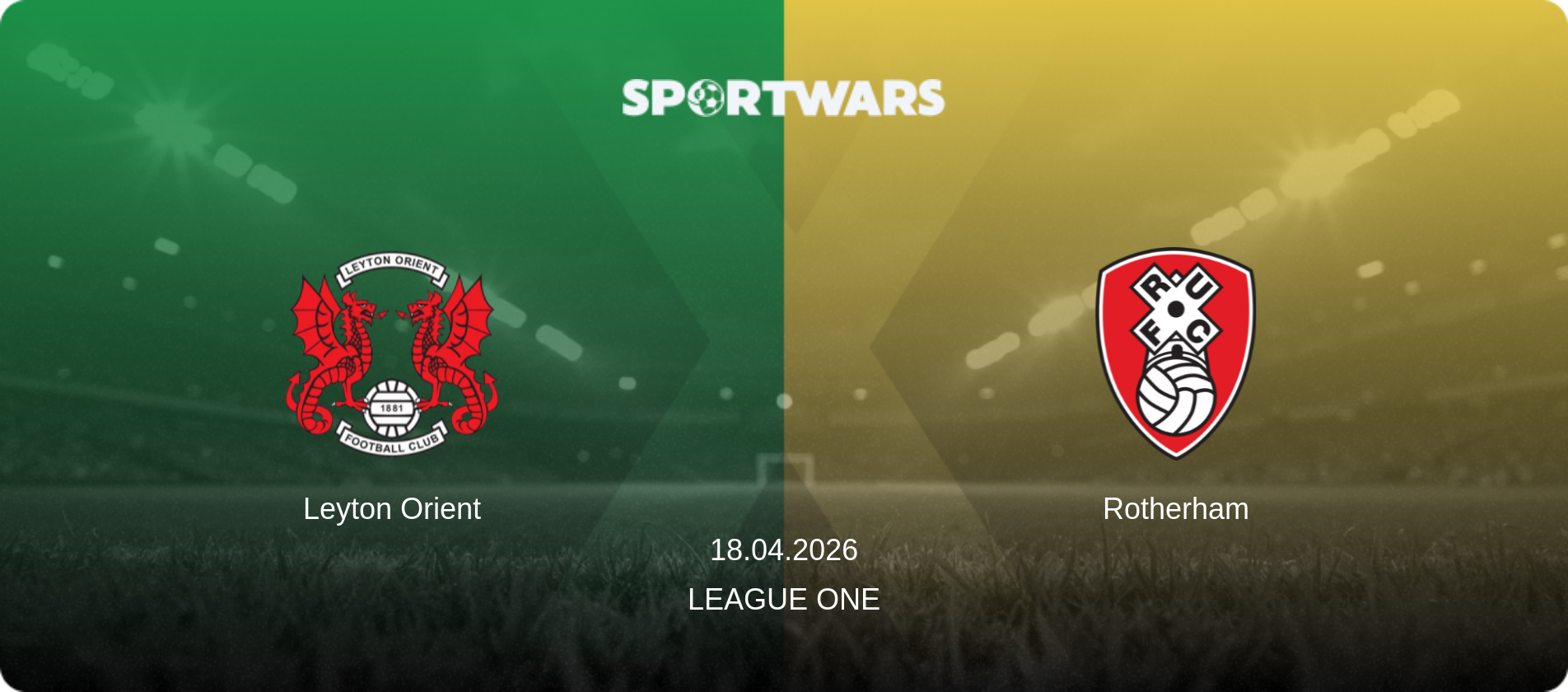 Leyton Orient — Rotherham, 18.04.2026 — League One (match preview)