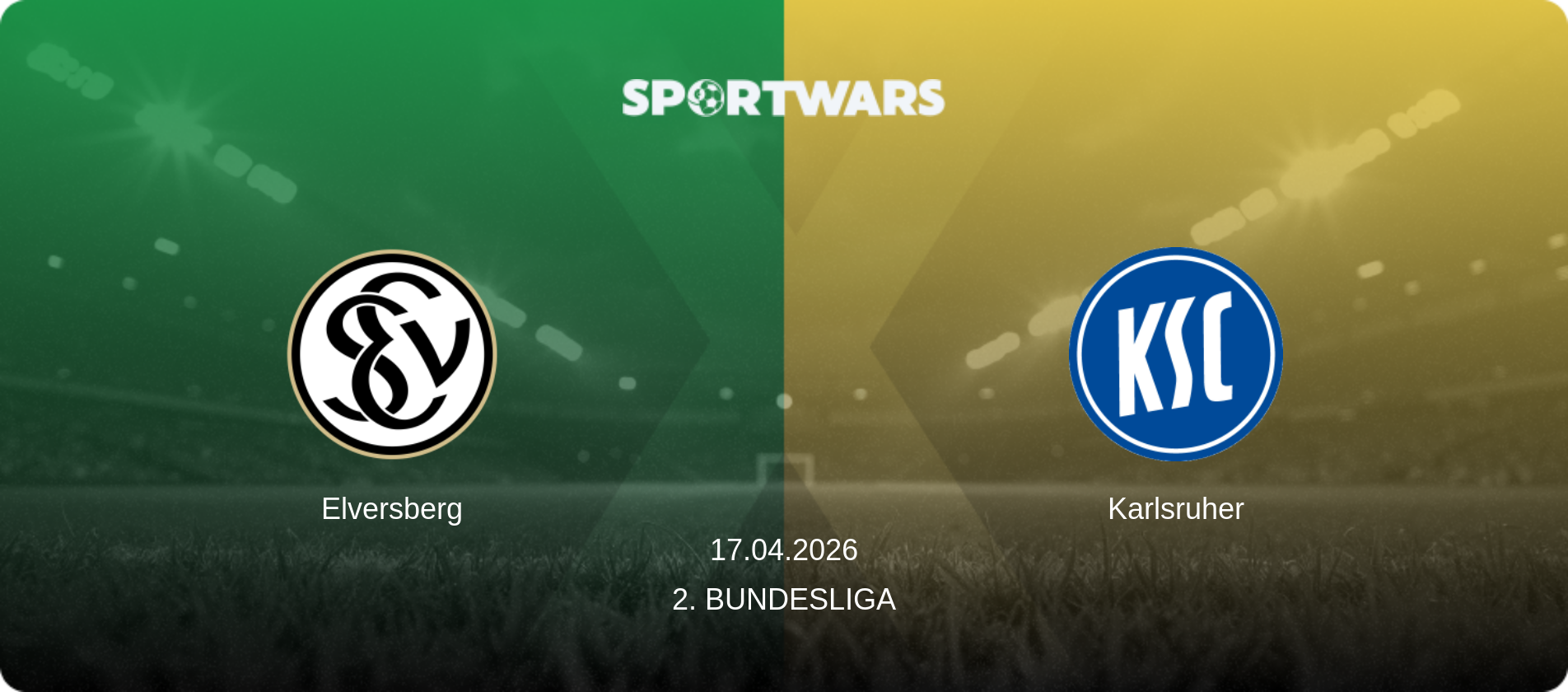 Elversberg — Karlsruher, 17.04.2026 — 2. Bundesliga (match preview)
