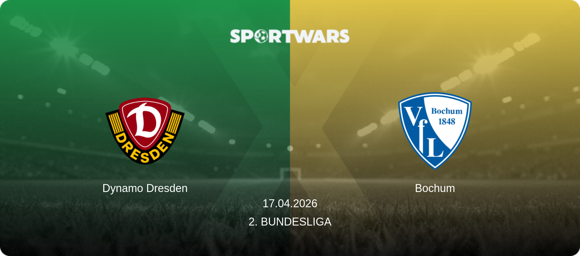 Dynamo Dresden — Bochum, 17.04.2026 — 2. Bundesliga (match preview)
