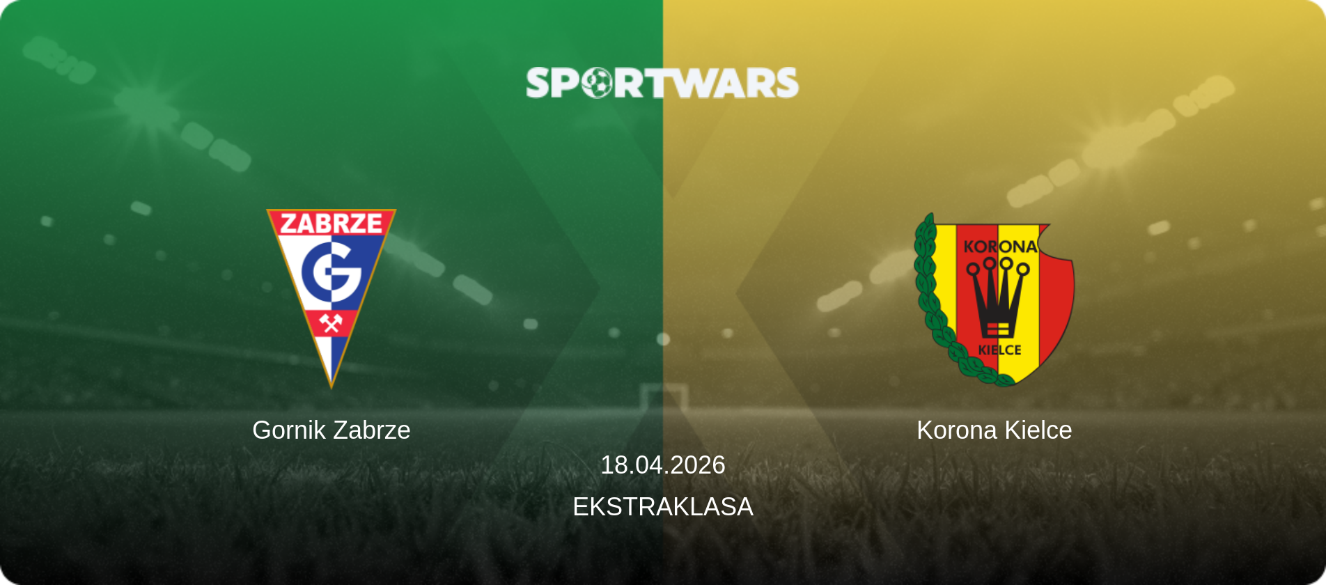 Gornik Zabrze — Korona Kielce, 18.04.2026 — Ekstraklasa (match preview)