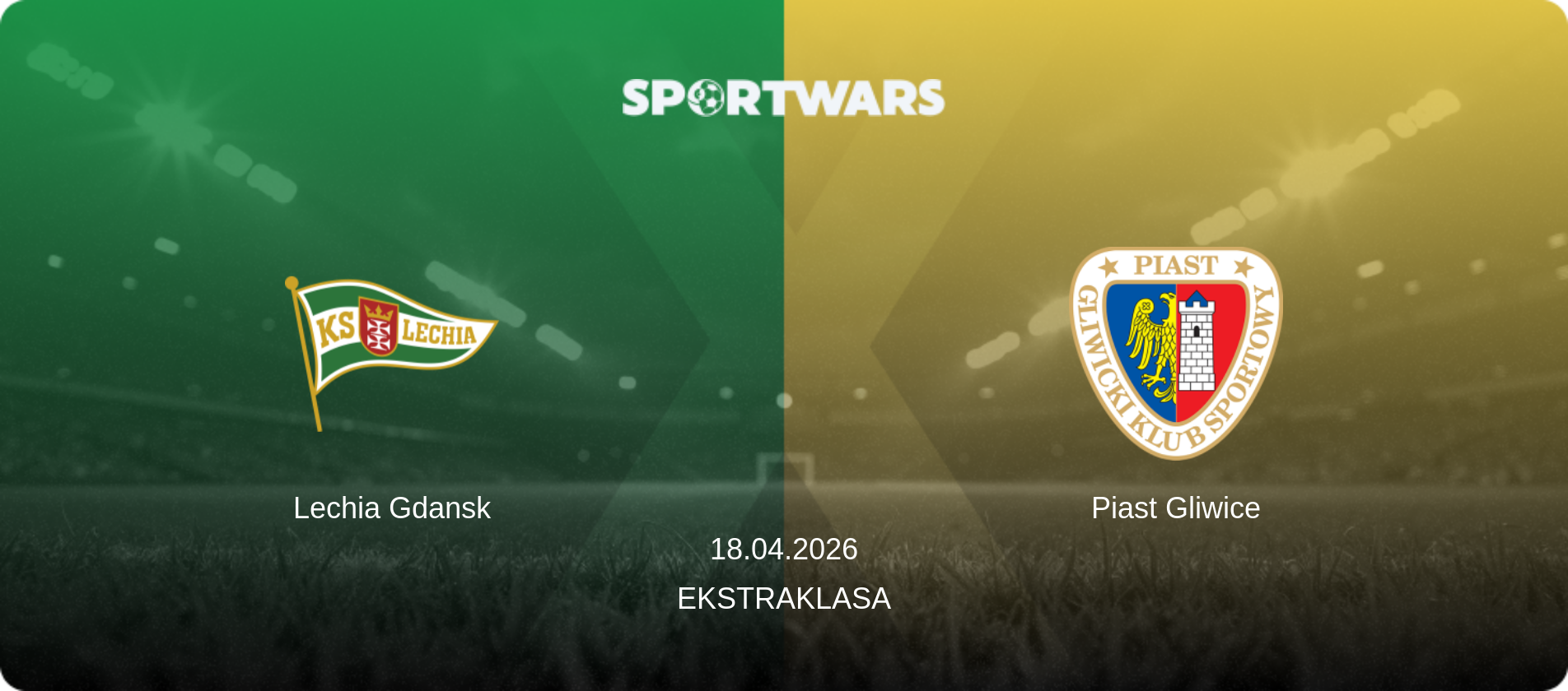 Lechia Gdansk — Piast Gliwice, 18.04.2026 — Ekstraklasa (match preview)