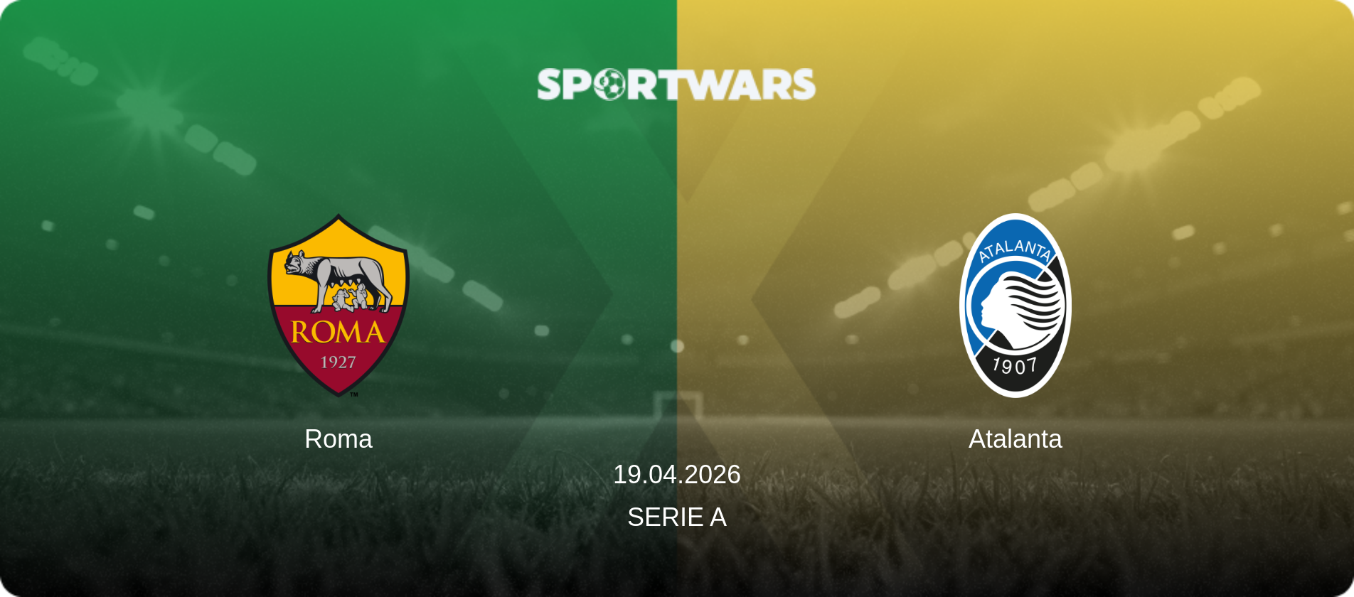 Roma — Atalanta, 19.04.2026 — Serie A (match preview)