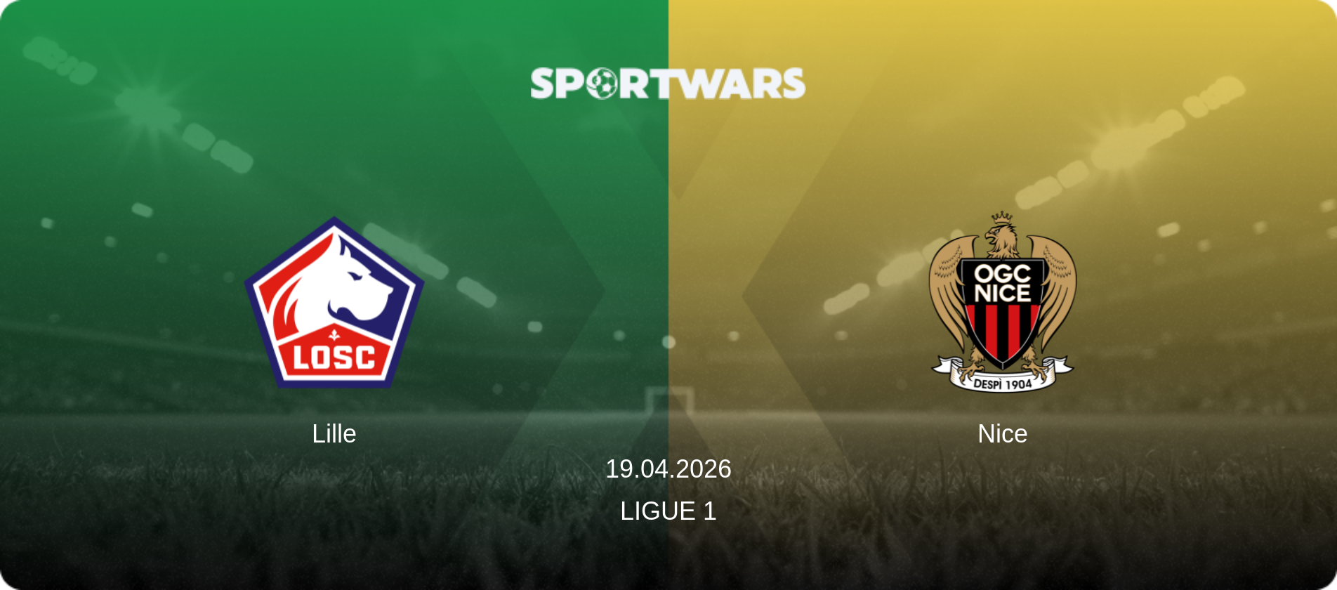 Lille — Nice, 19.04.2026 — Ligue 1 (match preview)