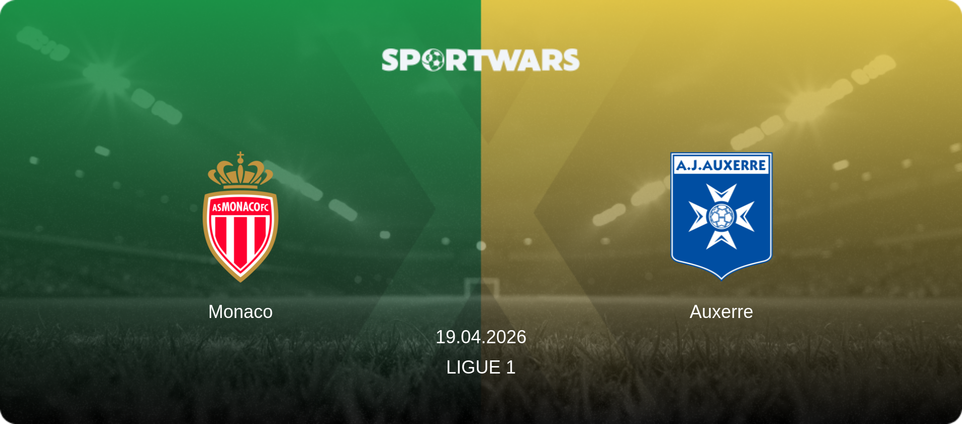 Monaco — Auxerre, 19.04.2026 — Ligue 1 (match preview)