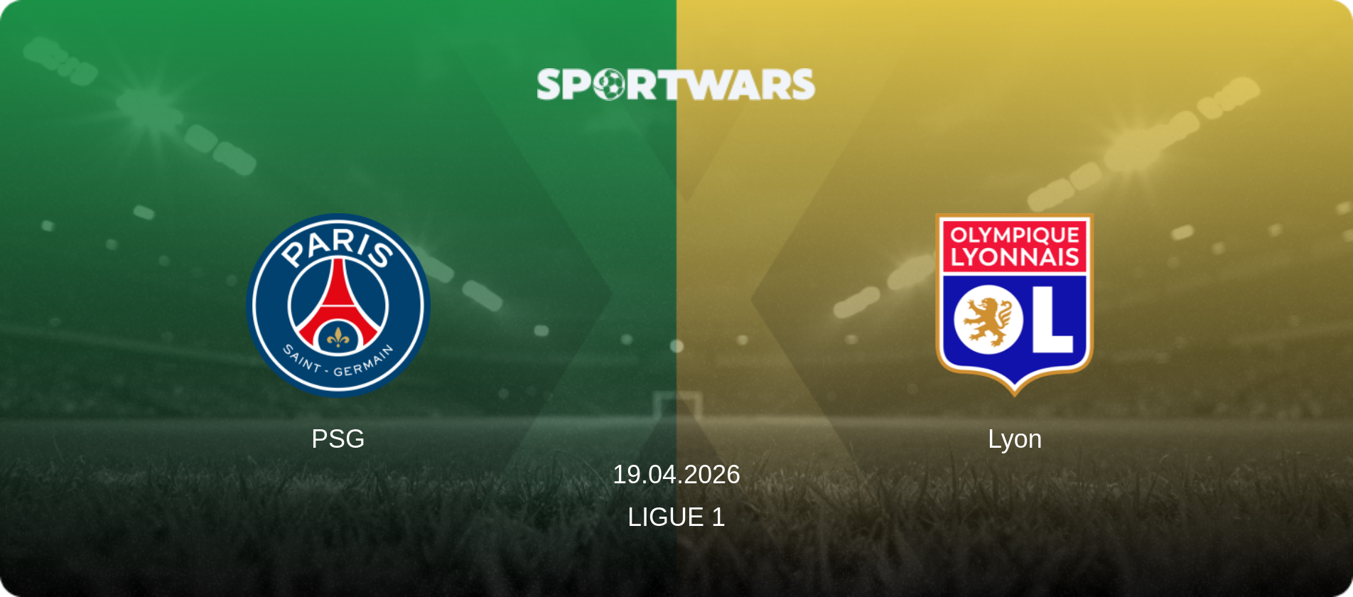 PSG — Lyon, 19.04.2026 — Ligue 1 (match preview)