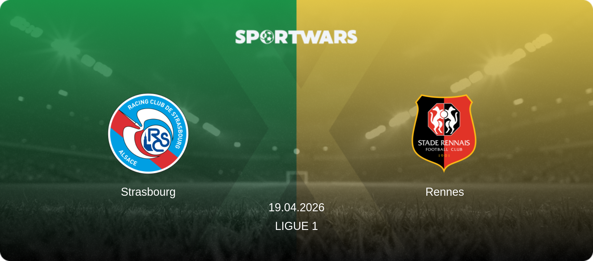 Strasbourg — Rennes, 19.04.2026 — Ligue 1 (match preview)