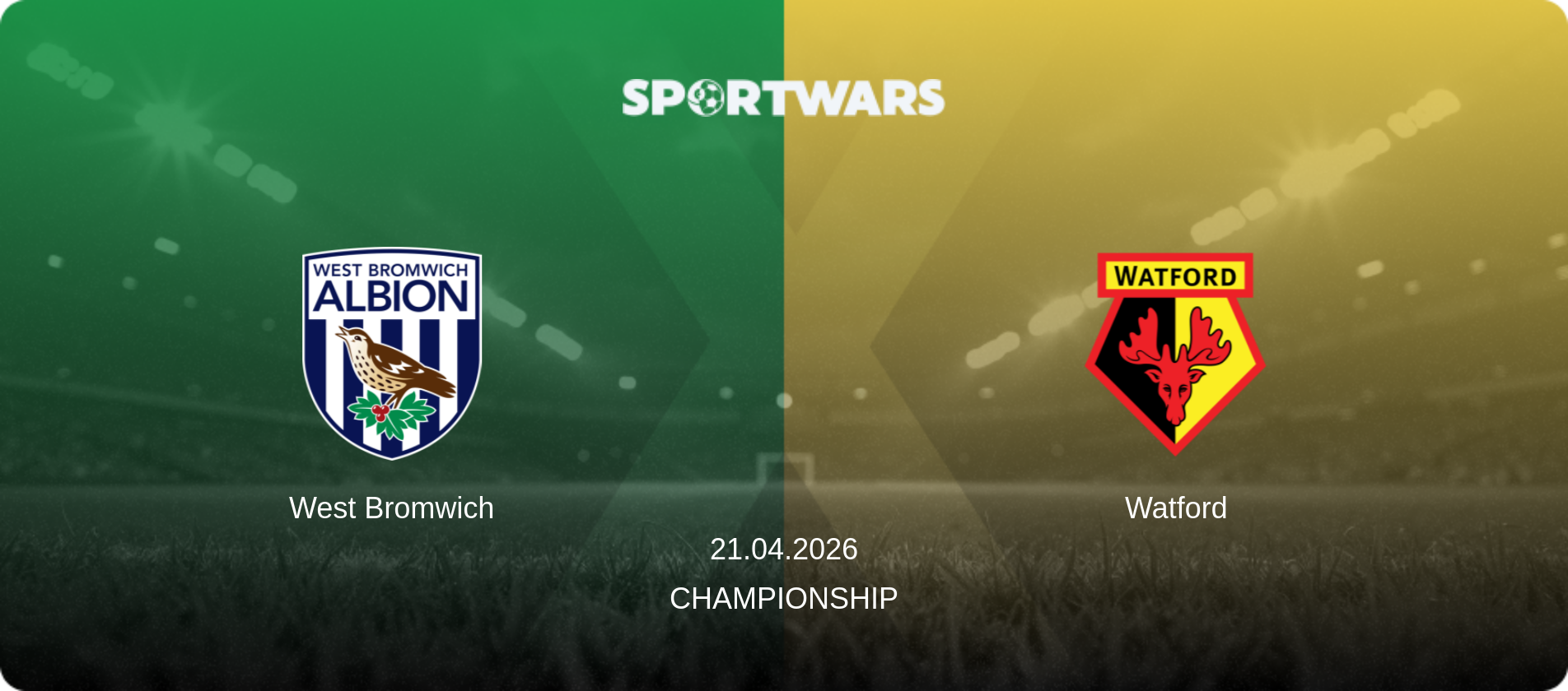 West Bromwich — Watford, 21.04.2026 — Championship (match preview)