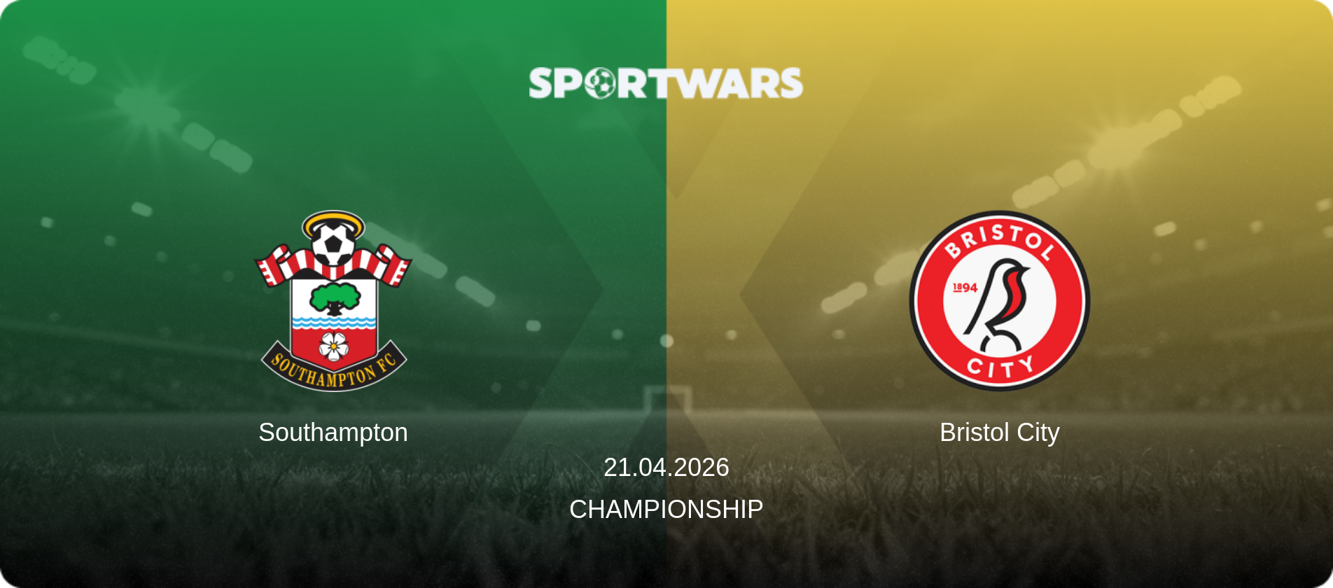 Southampton — Bristol City, 21.04.2026 — Championship (match preview)