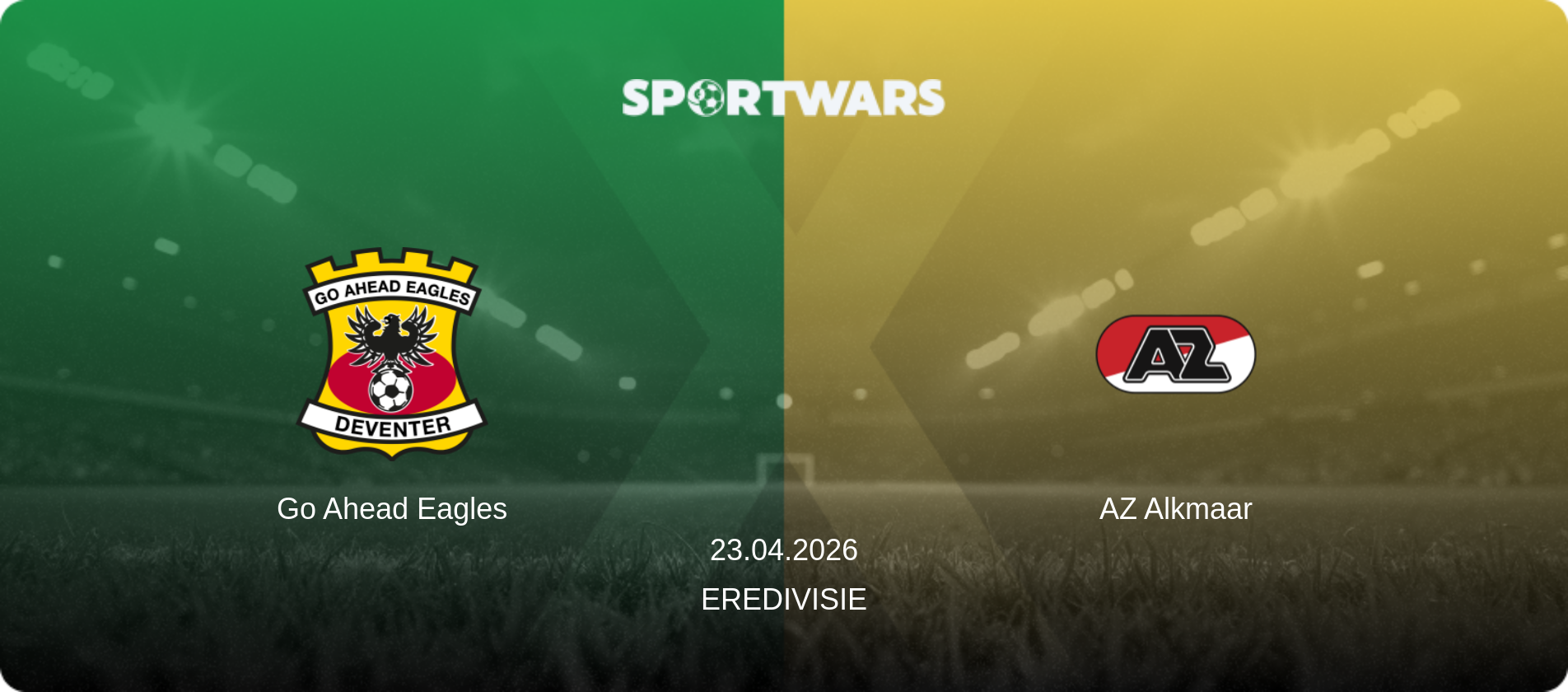 Go Ahead Eagles — AZ Alkmaar, 23.04.2026 — Eredivisie (match preview)