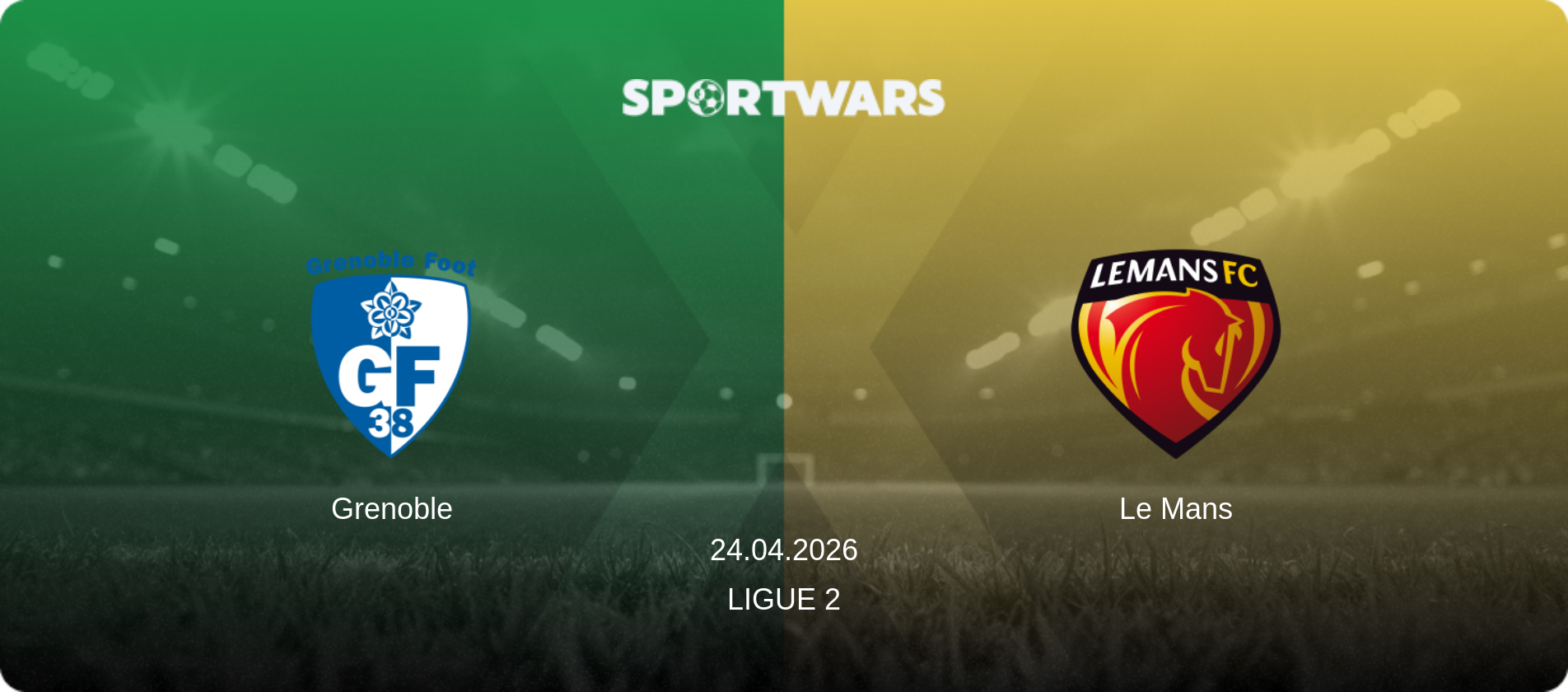Grenoble — Le Mans, 24.04.2026 — Ligue 2 (match preview)