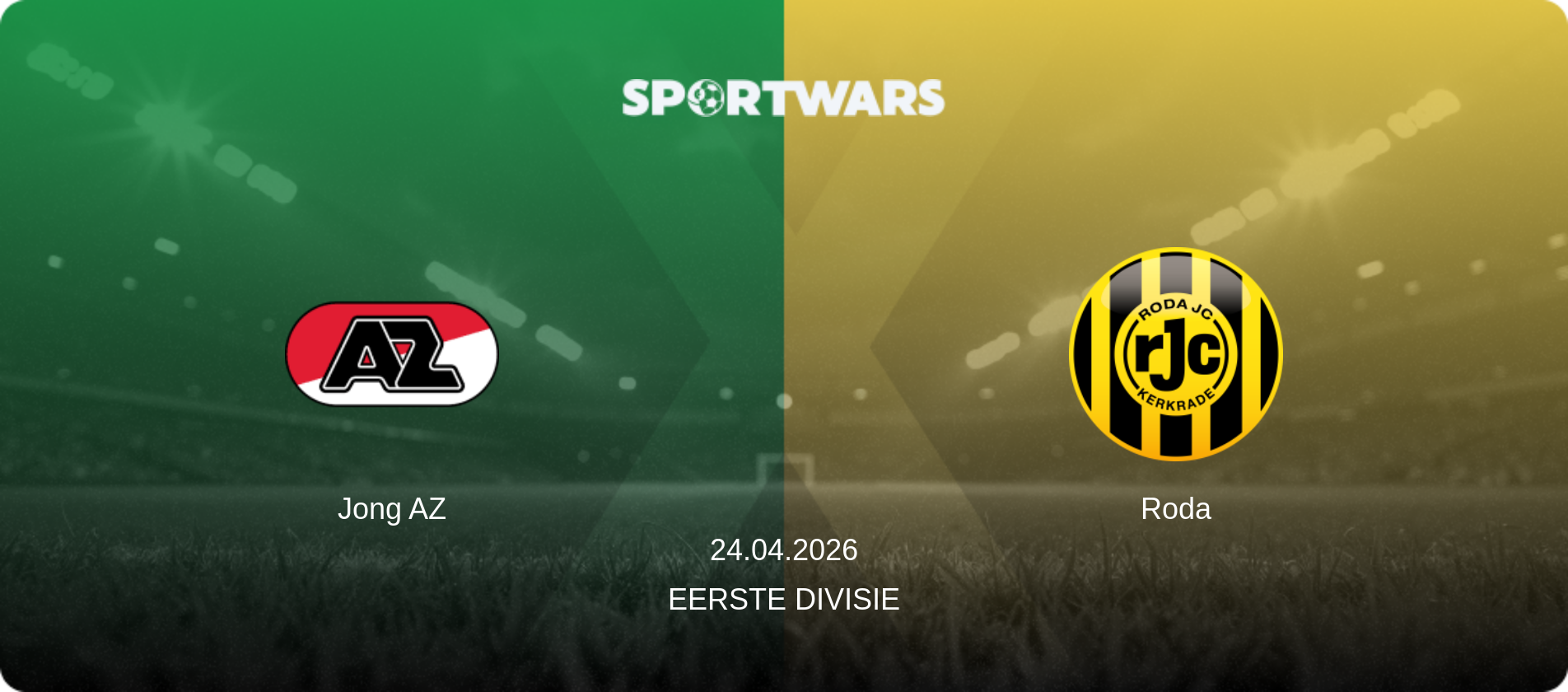 Jong AZ — Roda, 24.04.2026 — Eerste Divisie (match preview)
