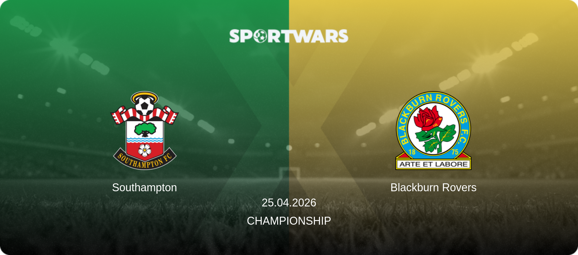 Southampton — Blackburn Rovers, 25.04.2026 — Championship (match preview)