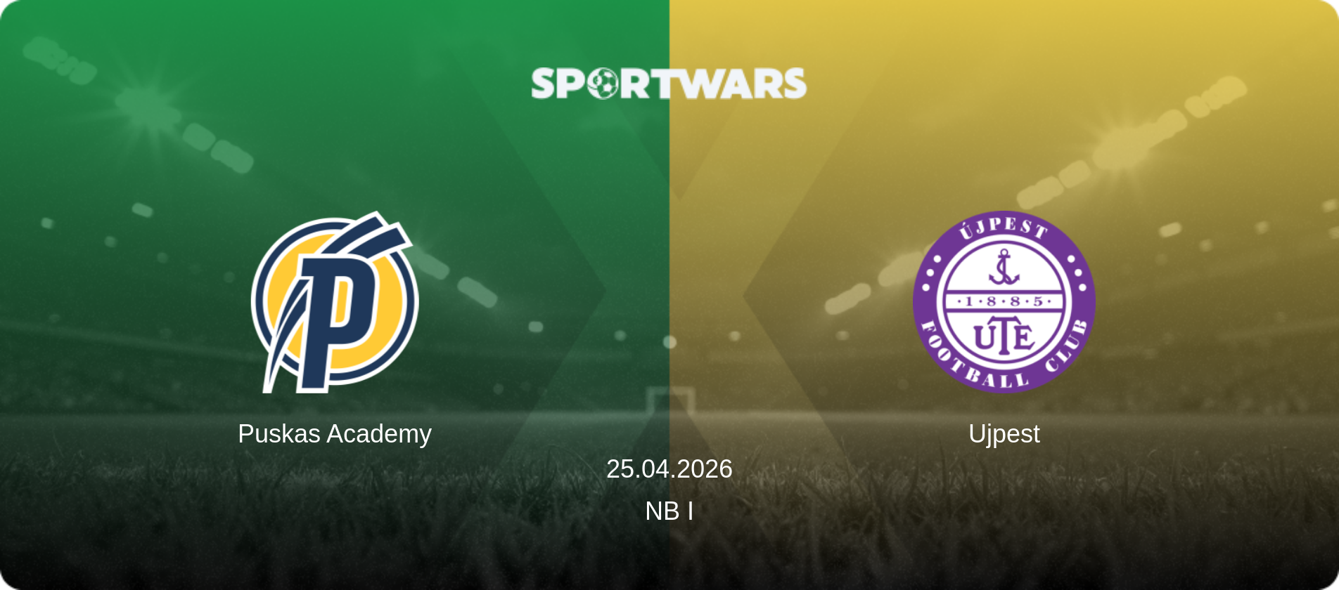 Puskas Academy — Ujpest, 25.04.2026 — NB I (match preview)
