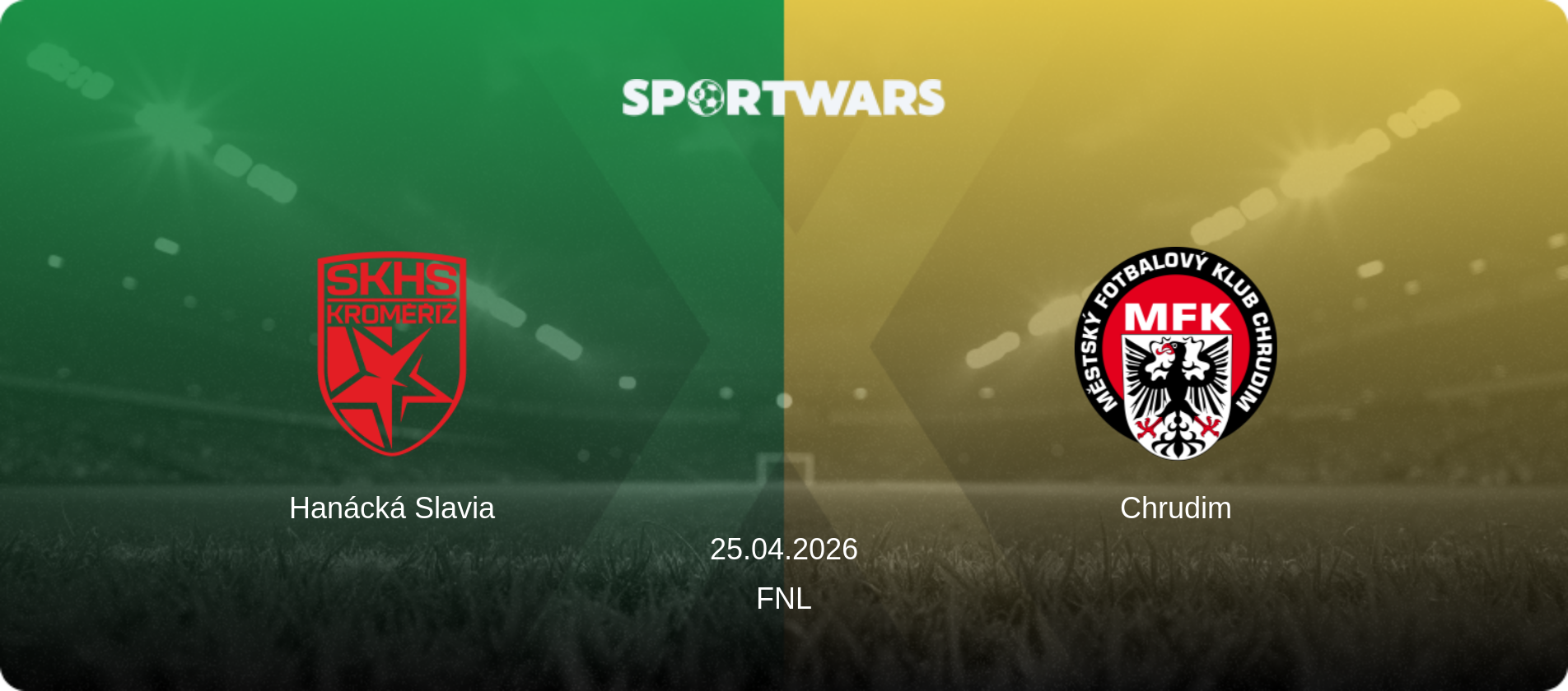 Hanácká Slavia — Chrudim, 25.04.2026 — FNL (match preview)