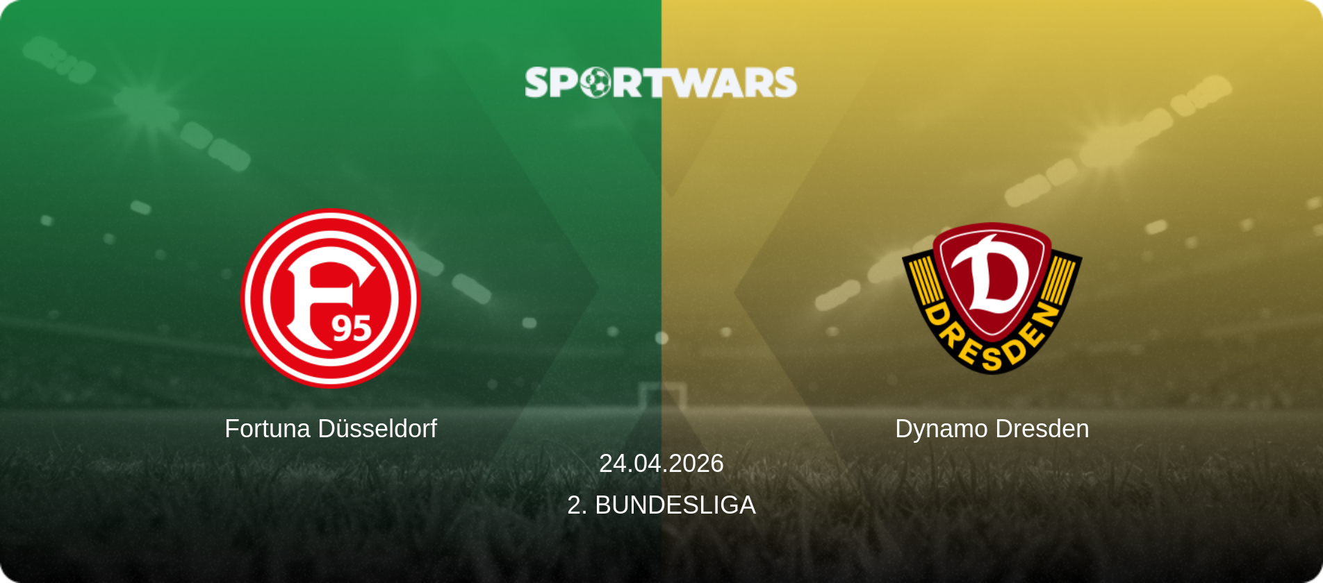 Fortuna Düsseldorf — Dynamo Dresden, 24.04.2026 — 2. Bundesliga (match preview)