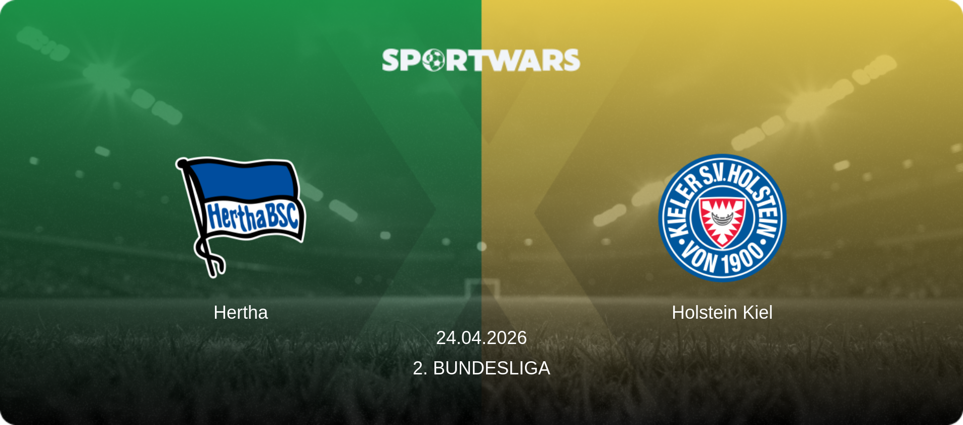 Hertha — Holstein Kiel, 24.04.2026 — 2. Bundesliga (match preview)