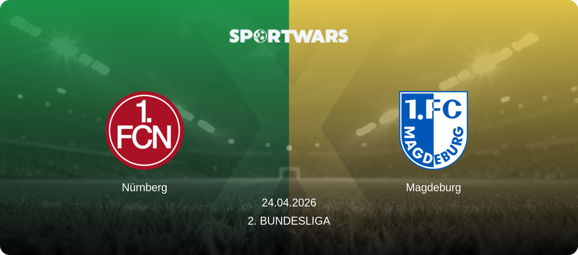 Nürnberg — Magdeburg, 24.04.2026 — 2. Bundesliga (match preview)