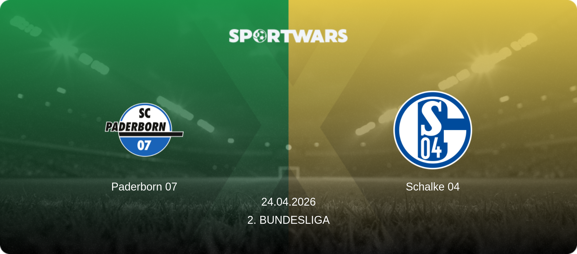 Paderborn 07 — Schalke 04, 24.04.2026 — 2. Bundesliga (match preview)