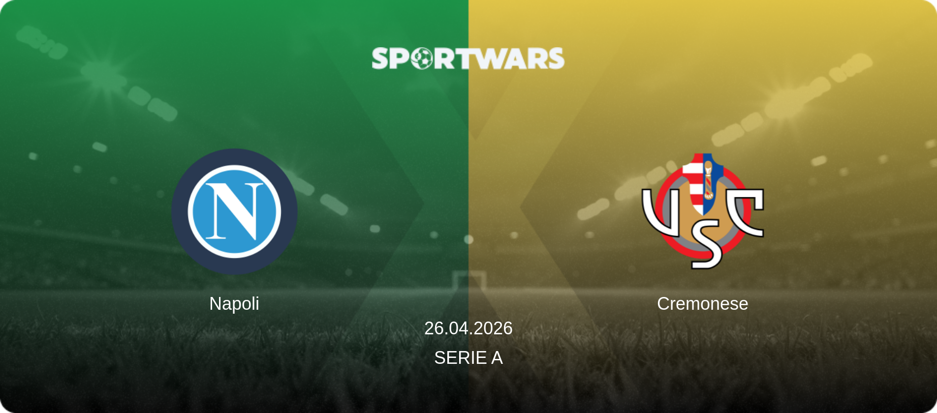 Napoli — Cremonese, 26.04.2026 — Serie A (match preview)