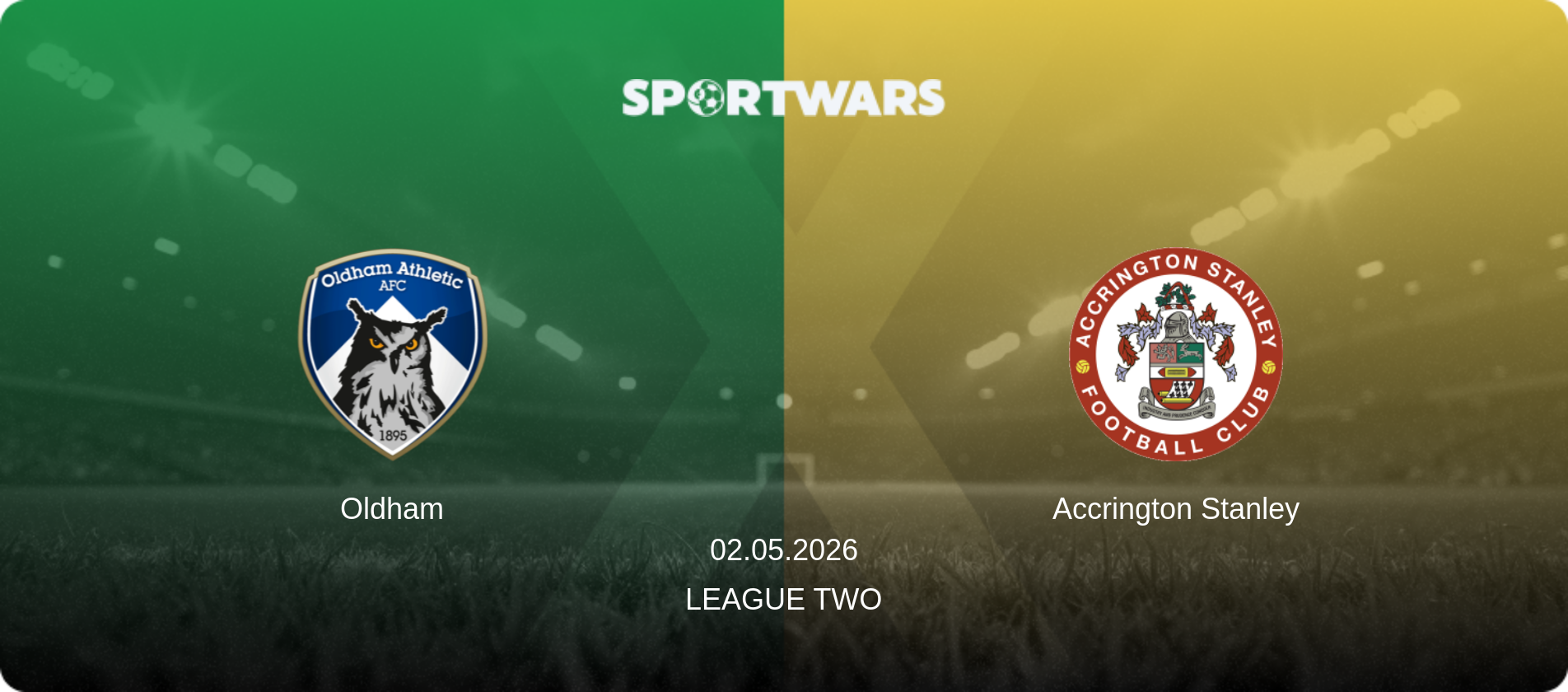Oldham — Accrington Stanley, 02.05.2026 — League Two (match preview)