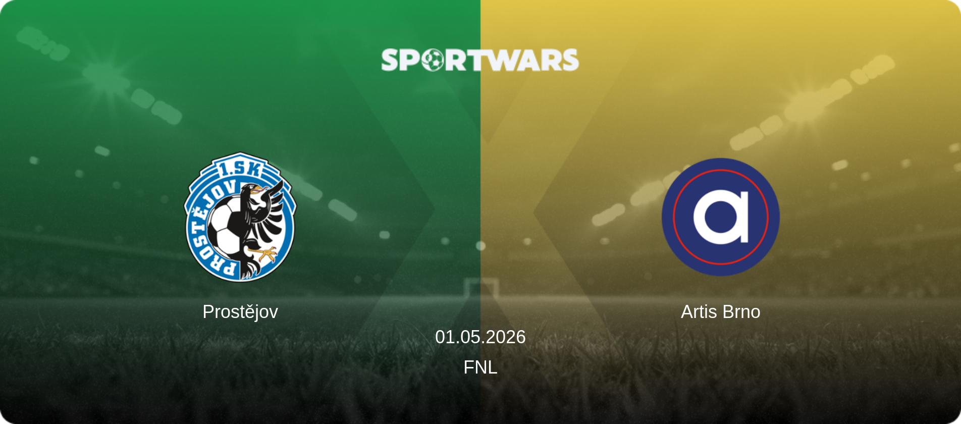 Prostějov — Artis Brno, 01.05.2026 — FNL (match preview)
