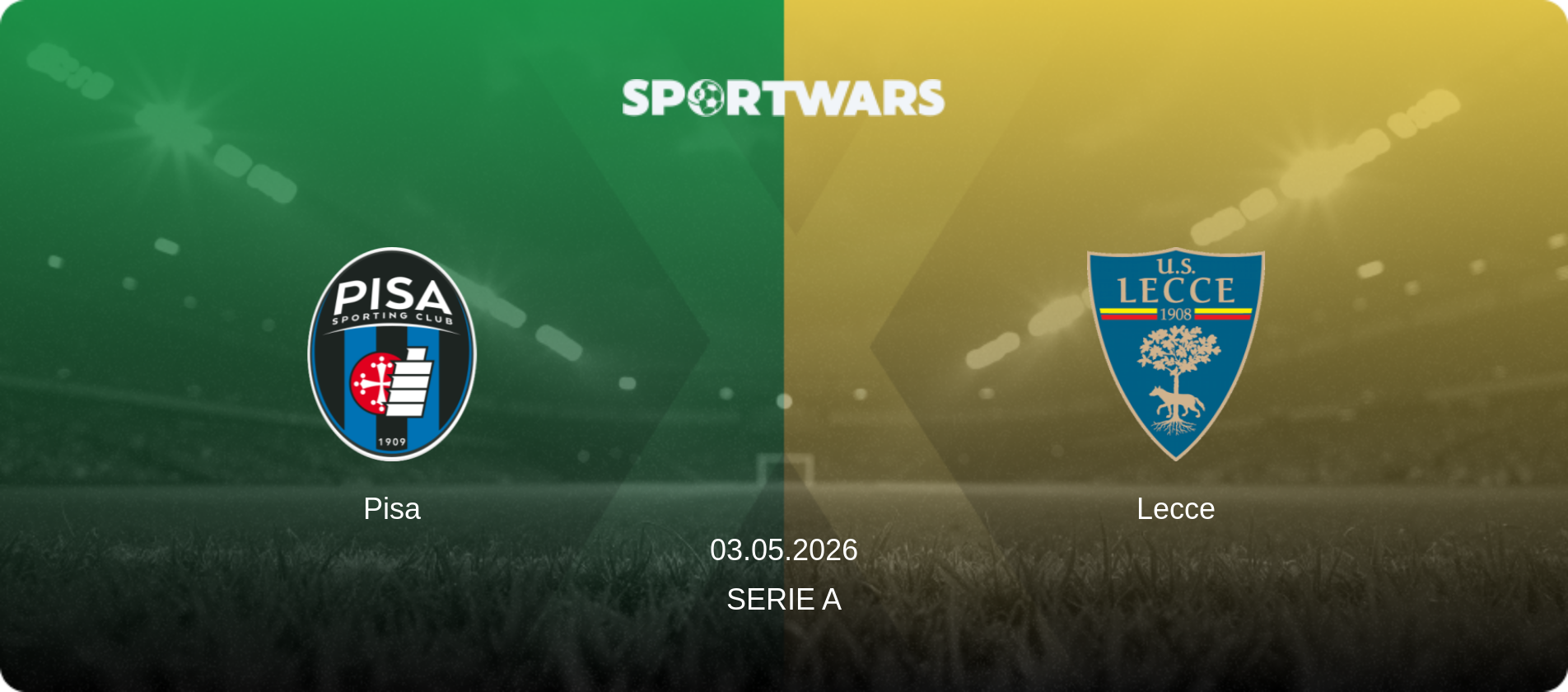 Pisa — Lecce, 03.05.2026 — Serie A (match preview)