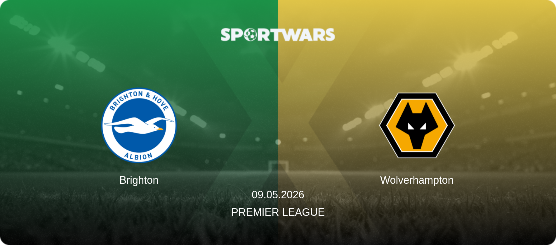 Brighton — Wolverhampton, 09.05.2026 — Premier League (match preview)