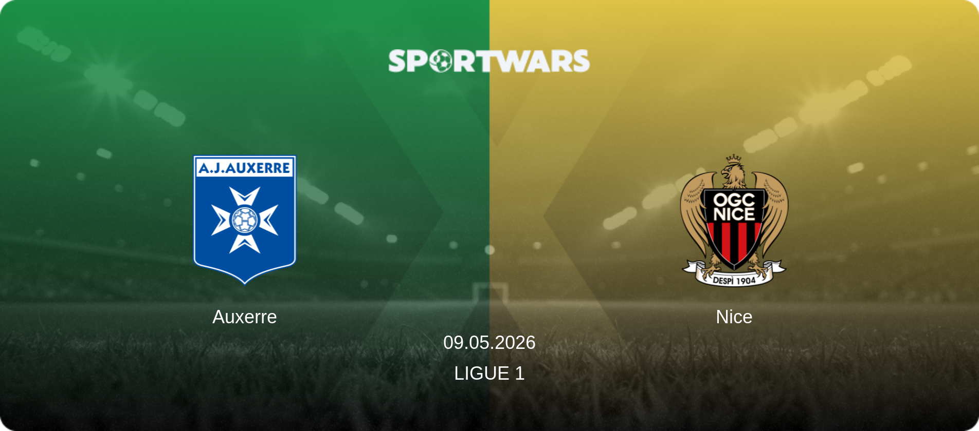 Auxerre — Nice, 09.05.2026 — Ligue 1 (match preview)