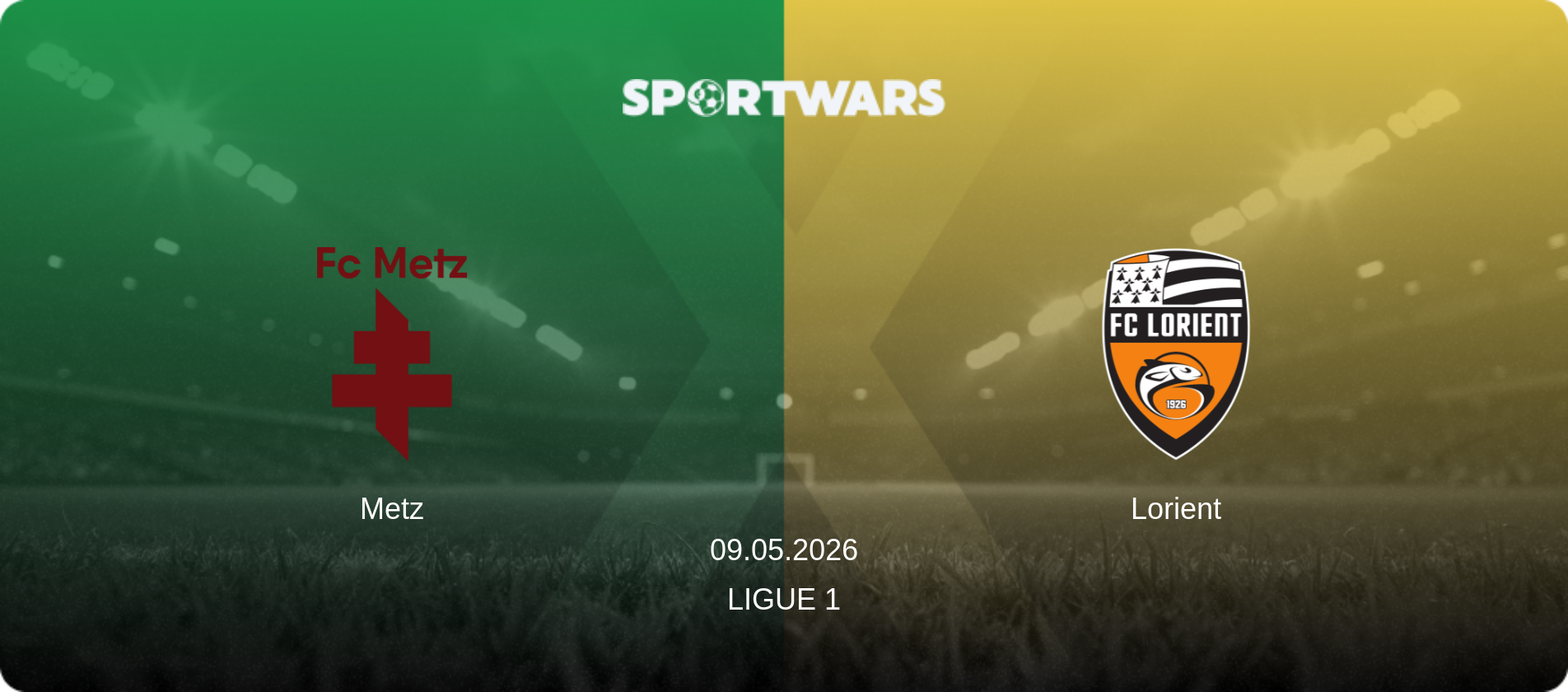 Metz — Lorient, 09.05.2026 — Ligue 1 (match preview)