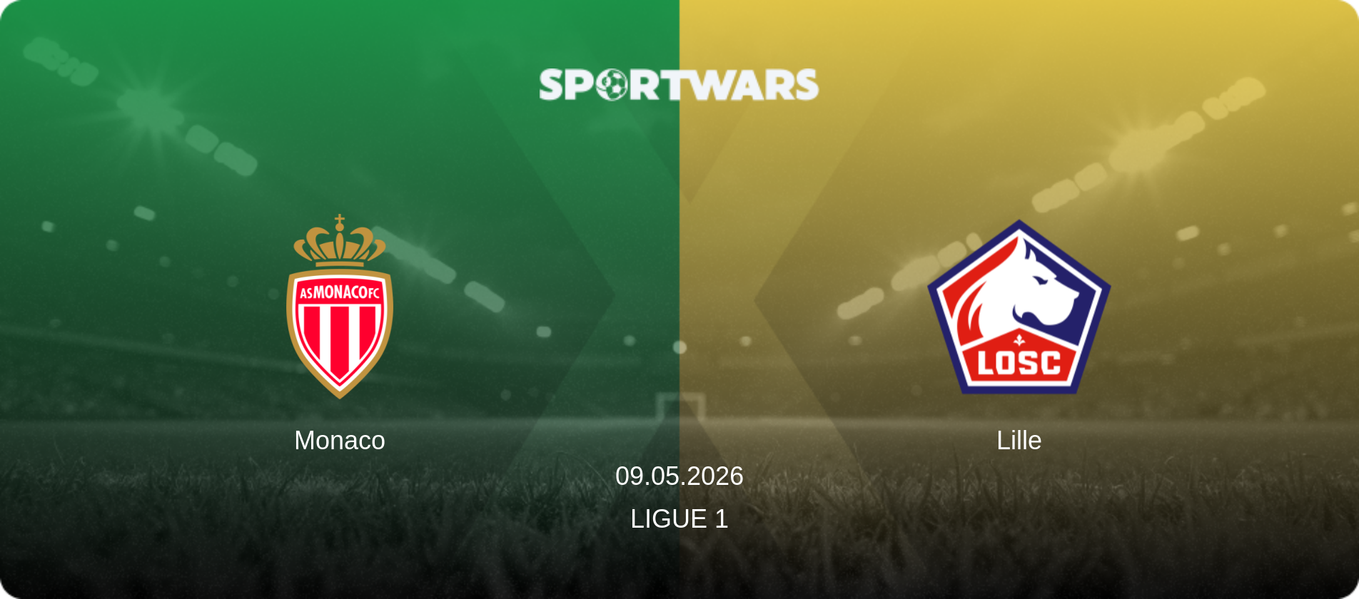 Monaco — Lille, 09.05.2026 — Ligue 1 (match preview)