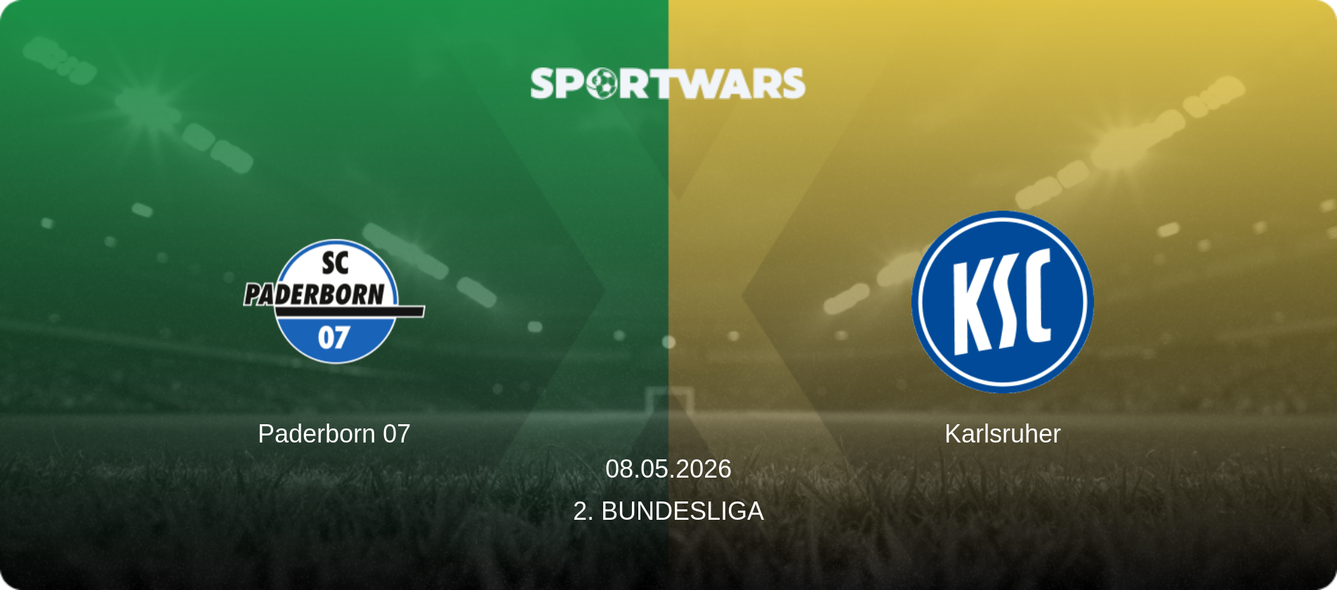 Paderborn 07 — Karlsruher, 08.05.2026 — 2. Bundesliga (match preview)