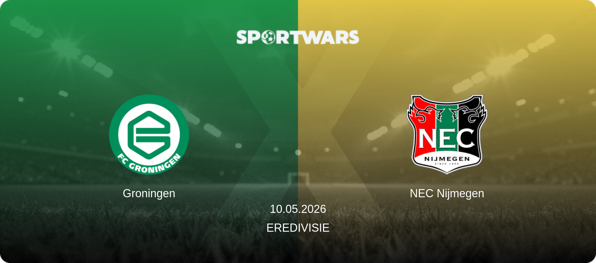 Groningen — NEC Nijmegen, 10.05.2026 — Eredivisie (match preview)