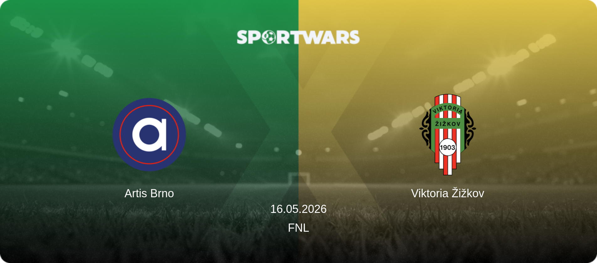 Artis Brno — Viktoria Žižkov, 16.05.2026 — FNL (match preview)
