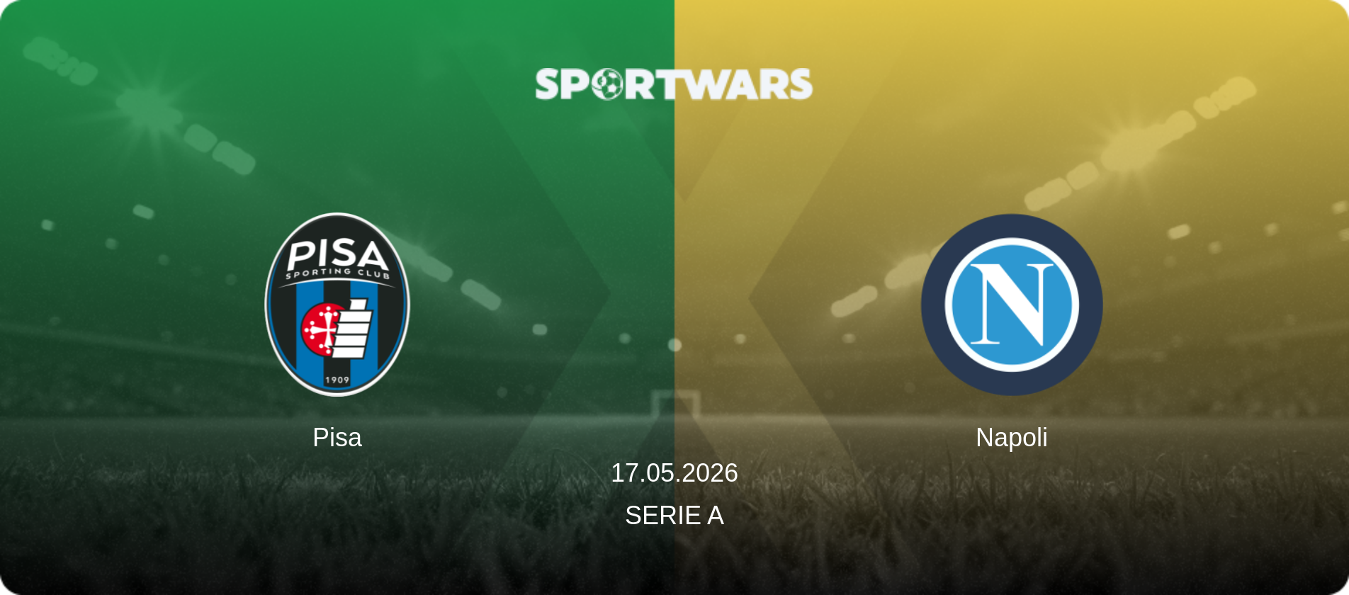Pisa — Napoli, 17.05.2026 — Serie A (match preview)