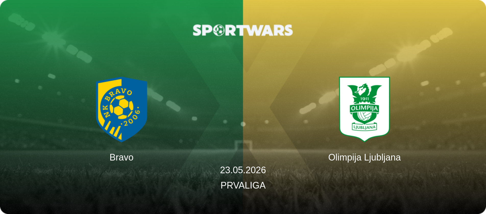Bravo — Olimpija Ljubljana, 23.05.2026 — PrvaLiga (match preview)