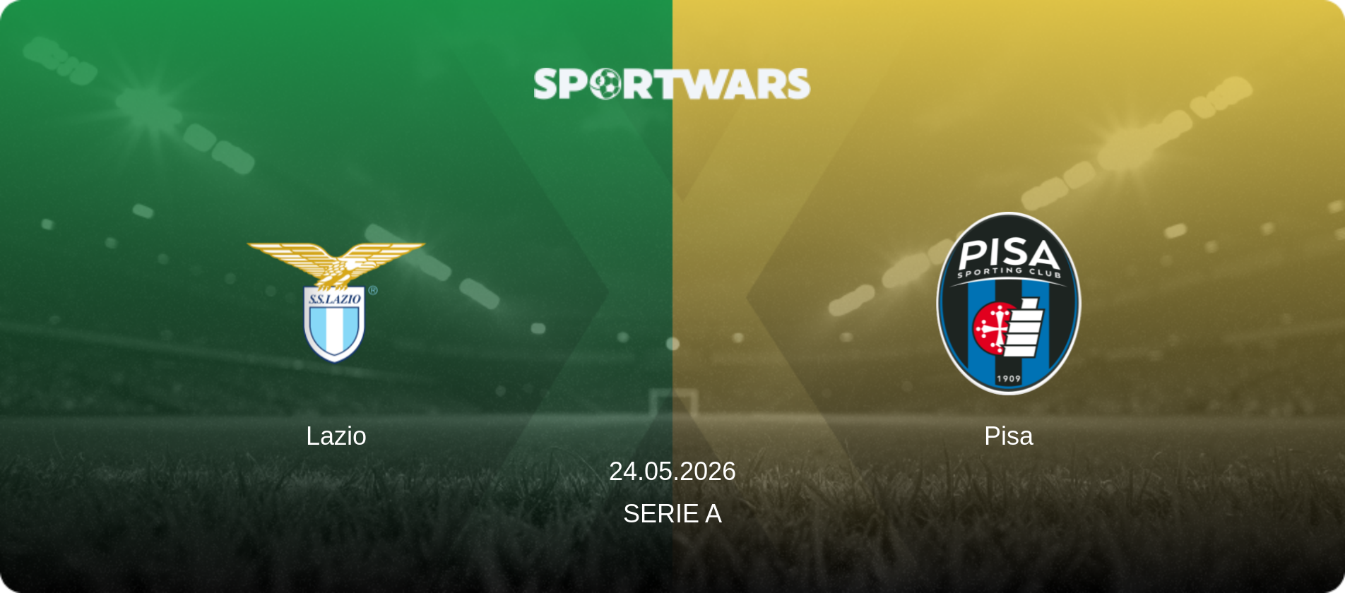 Lazio — Pisa, 24.05.2026 — Serie A (match preview)