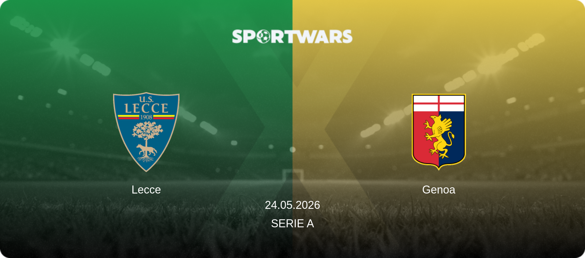 Lecce — Genoa, 24.05.2026 — Serie A (match preview)