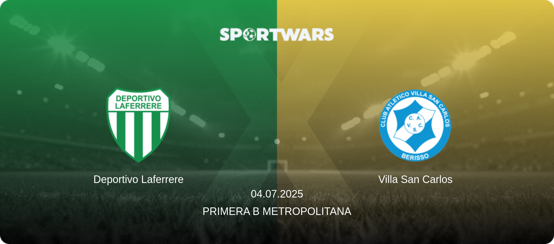 Deportivo Laferrere — Villa San Carlos, 04.07.2025 — Primera B Metropolitana (match preview)