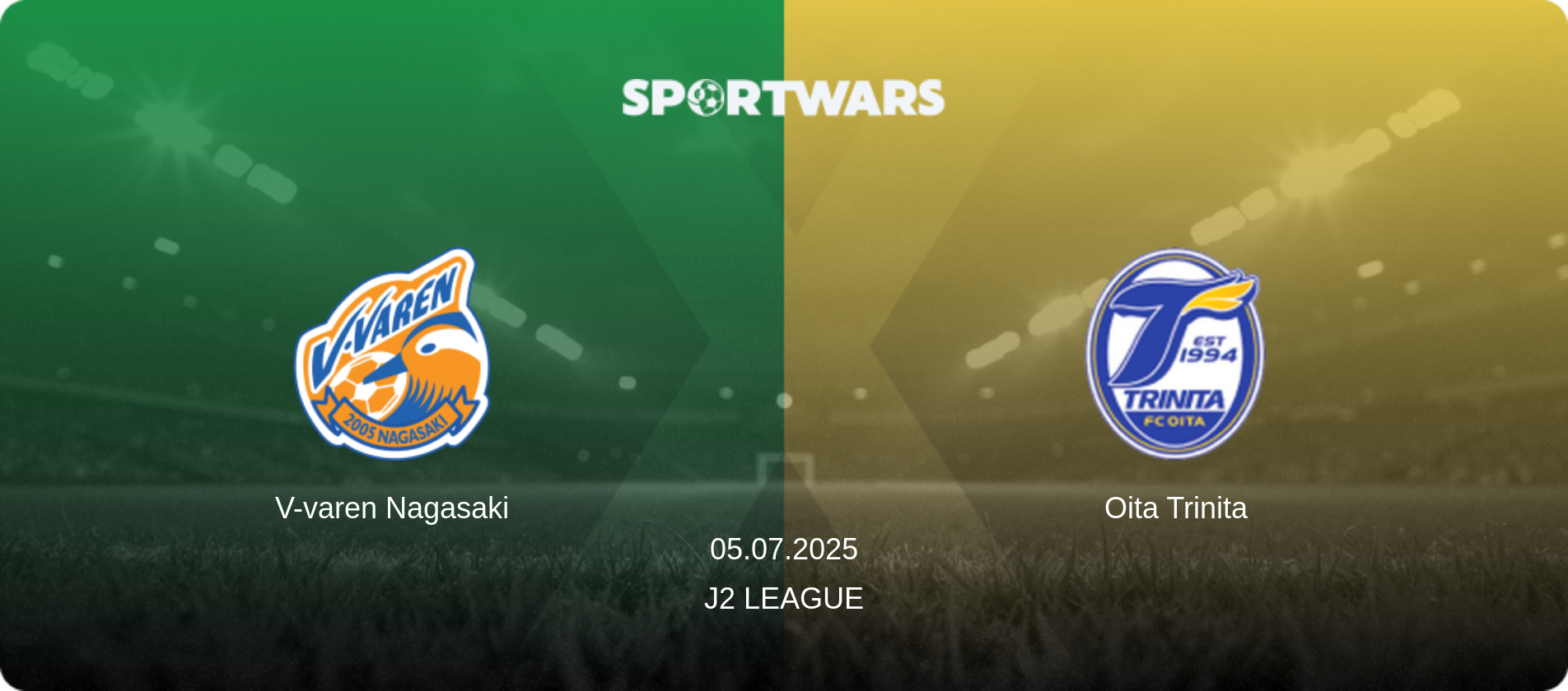 V-varen Nagasaki — Oita Trinita, 05.07.2025 — J2 League (match preview)