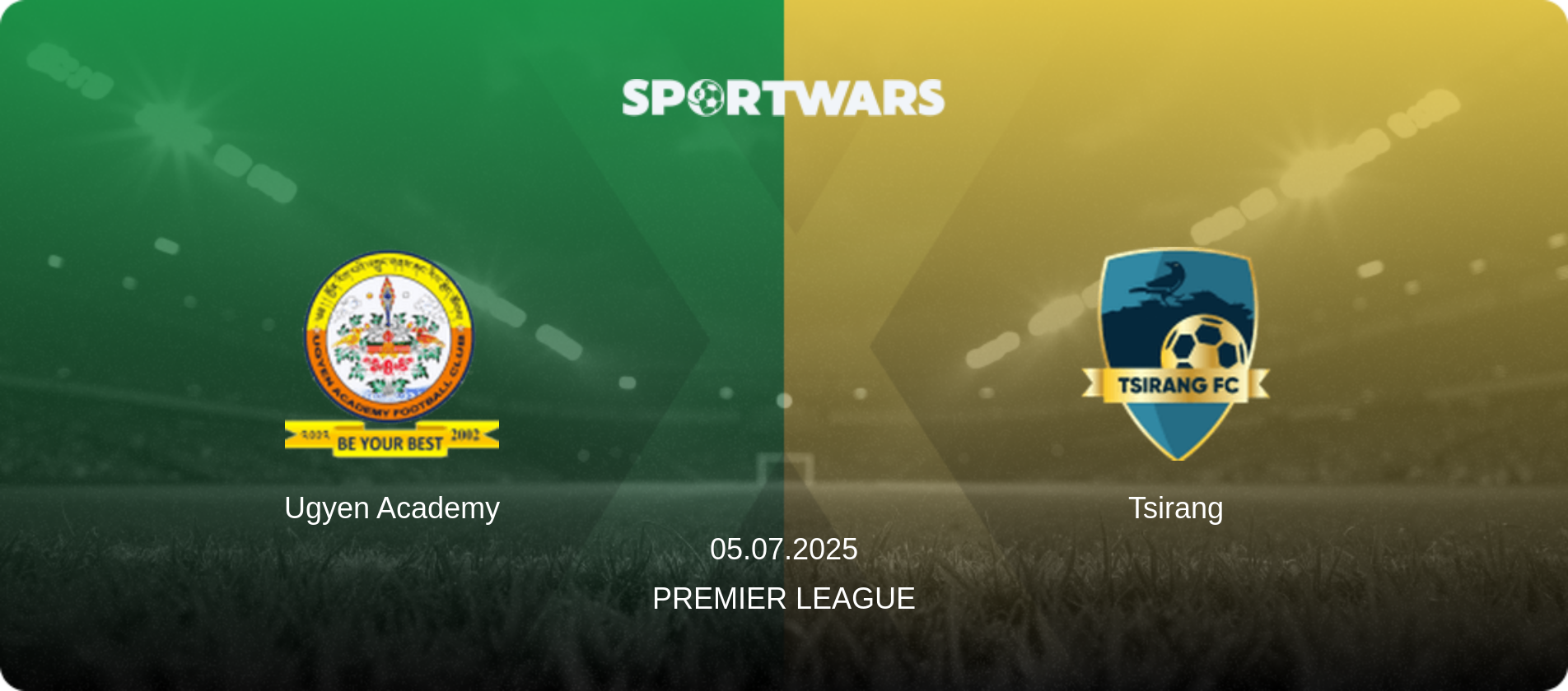 Ugyen Academy — Tsirang, 05.07.2025 — Premier League (match preview)