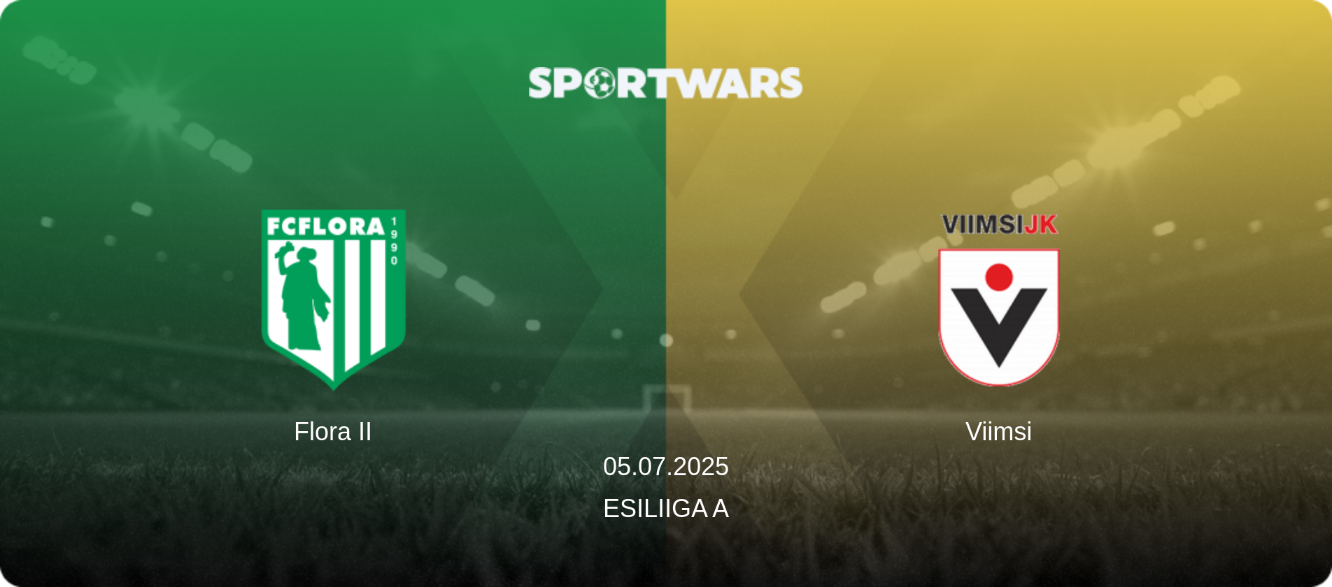Flora II — Viimsi, 05.07.2025 — Esiliiga A (match preview)