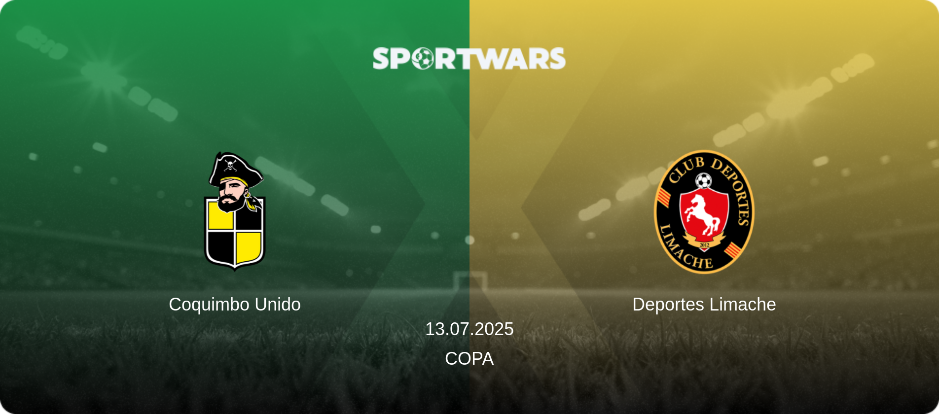 Coquimbo Unido — Deportes Limache, 13.07.2025 — Copa (match preview)