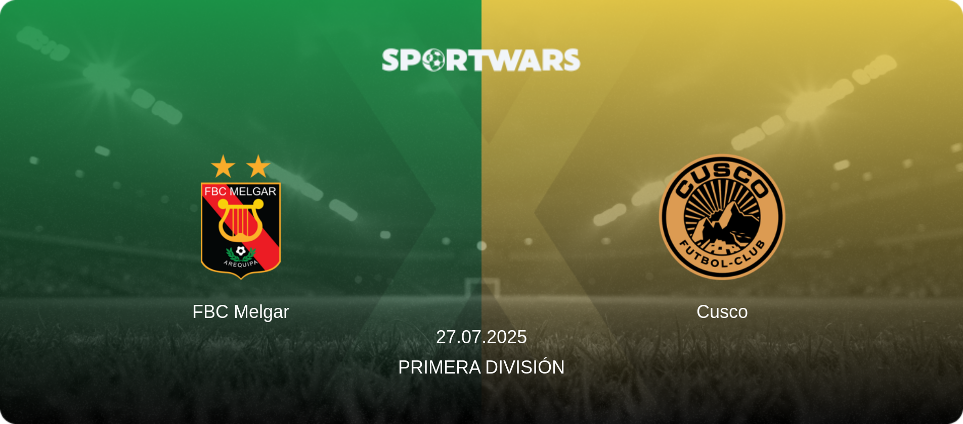FBC Melgar — Cusco, 27.07.2025 — Primera División (match preview)