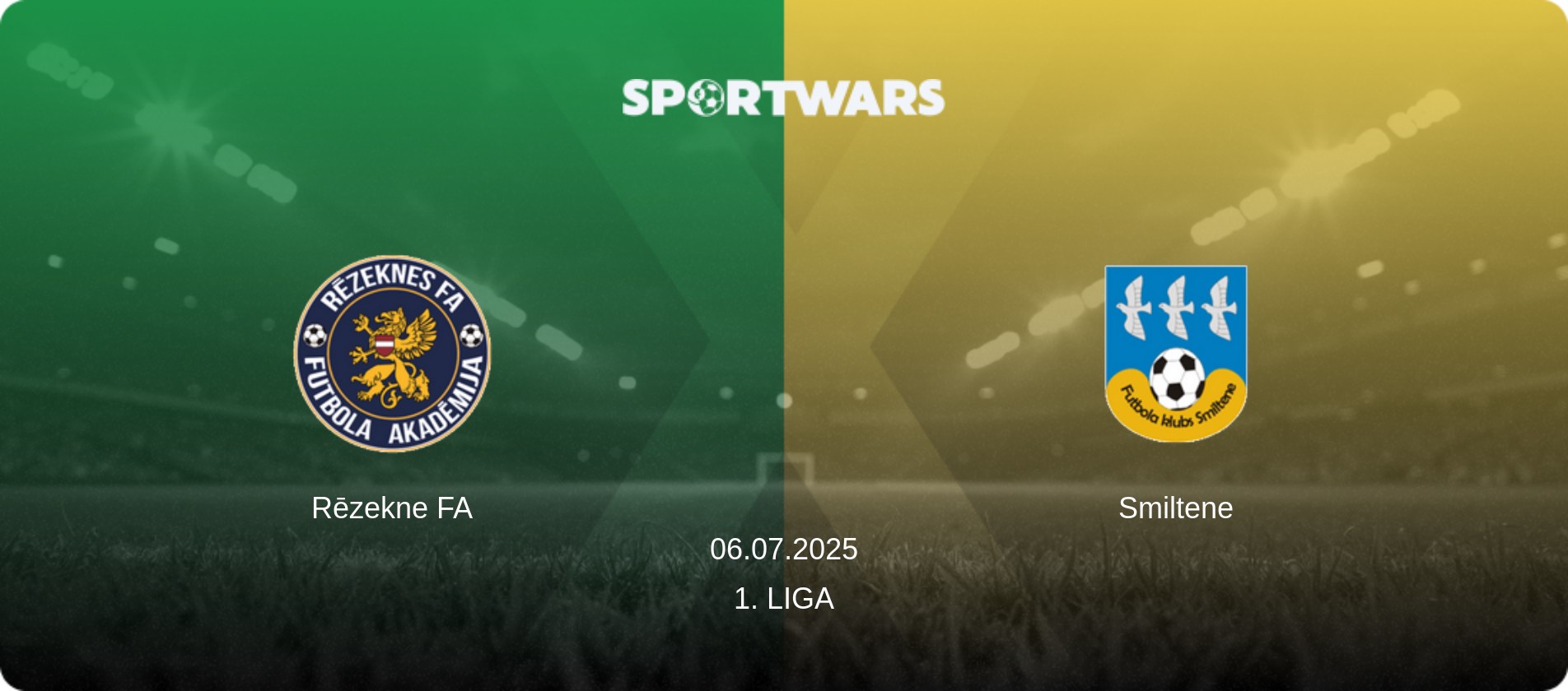 Rēzekne FA — Smiltene, 06.07.2025 — 1. Liga (match preview)