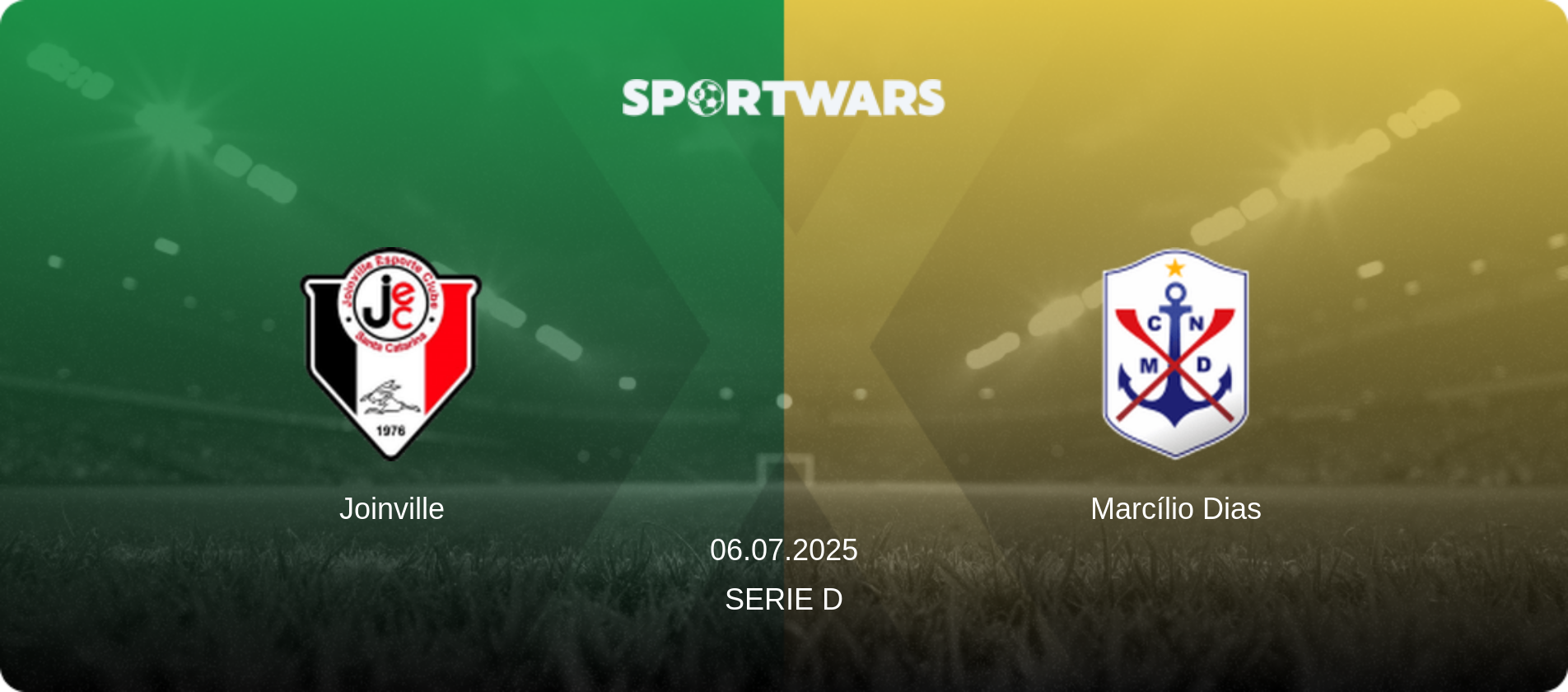 Joinville — Marcílio Dias, 06.07.2025 — Serie D (match preview)